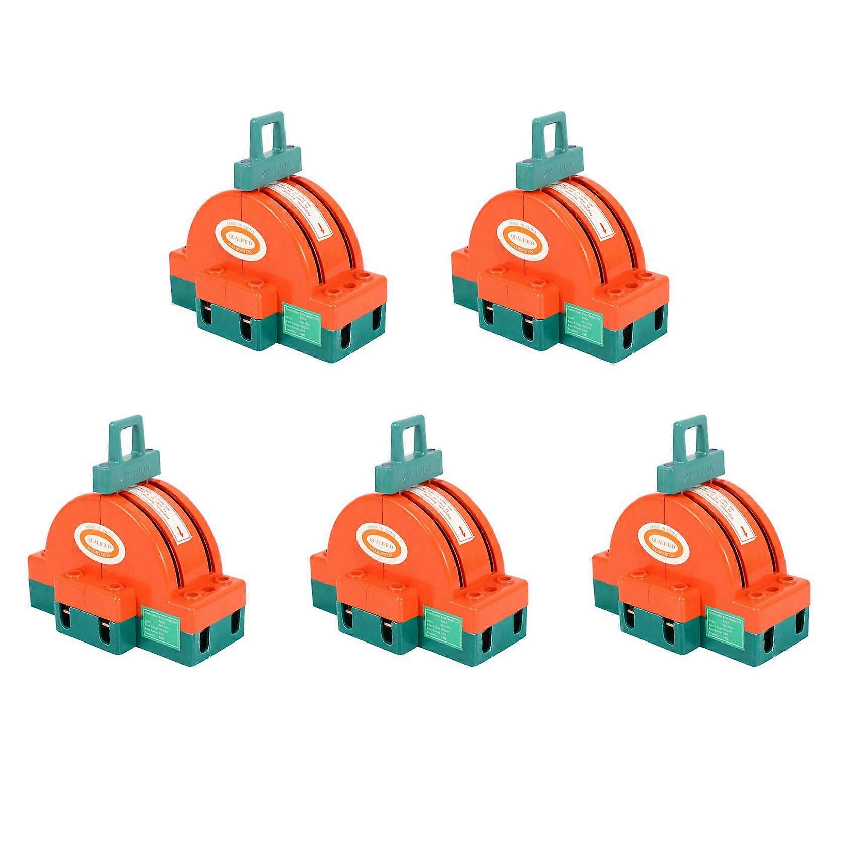 5X 100A Two Pole Disconnect Double Throw Switch for Circuit Breaker Backup Generator