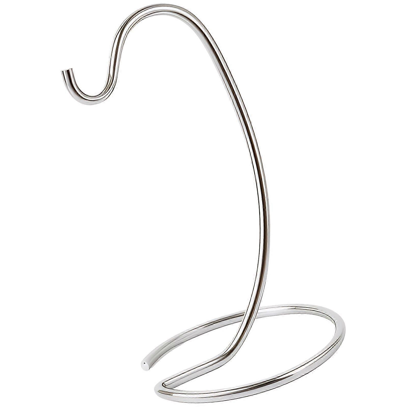 Stainless Steel Banana Stand with Weighted Base  Keeps Bananas Fresher on Kitchen Counter