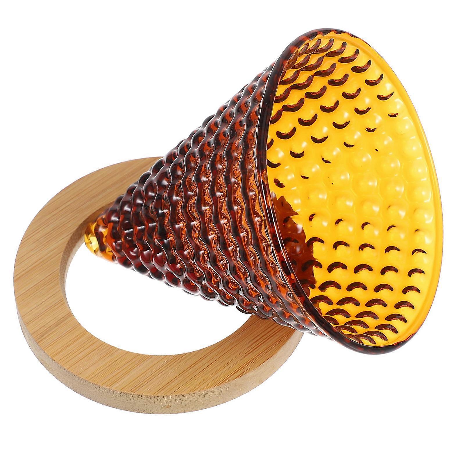 Portable Coffee Dripper Funnel for Espresso 1Set Glass Filter Funnel