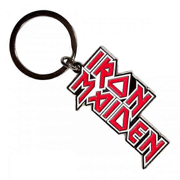 Iron Maiden Stacked Logo Keyring
