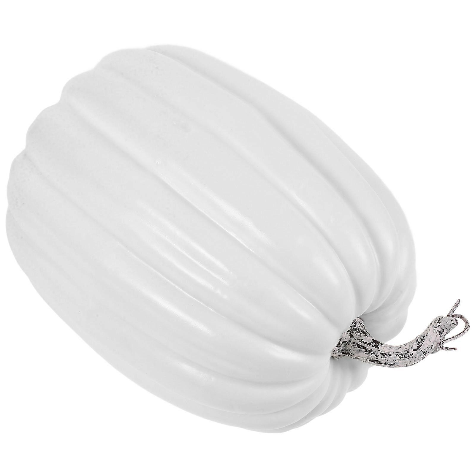 Autumn Decor White Foam Pumpkin Artificial Pumpkin Material