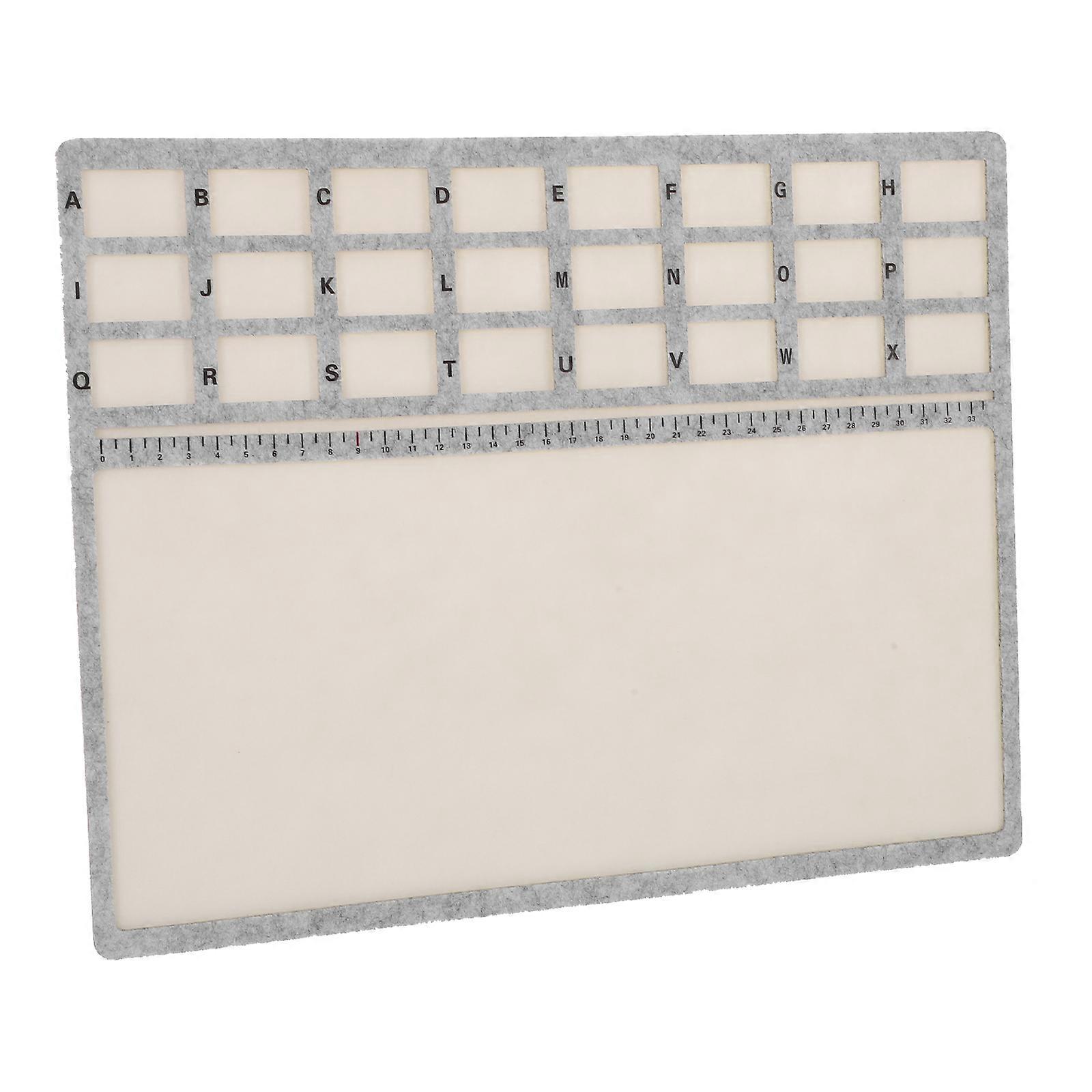 Bead Design Board for Jewelry Making Multifunctional Tray