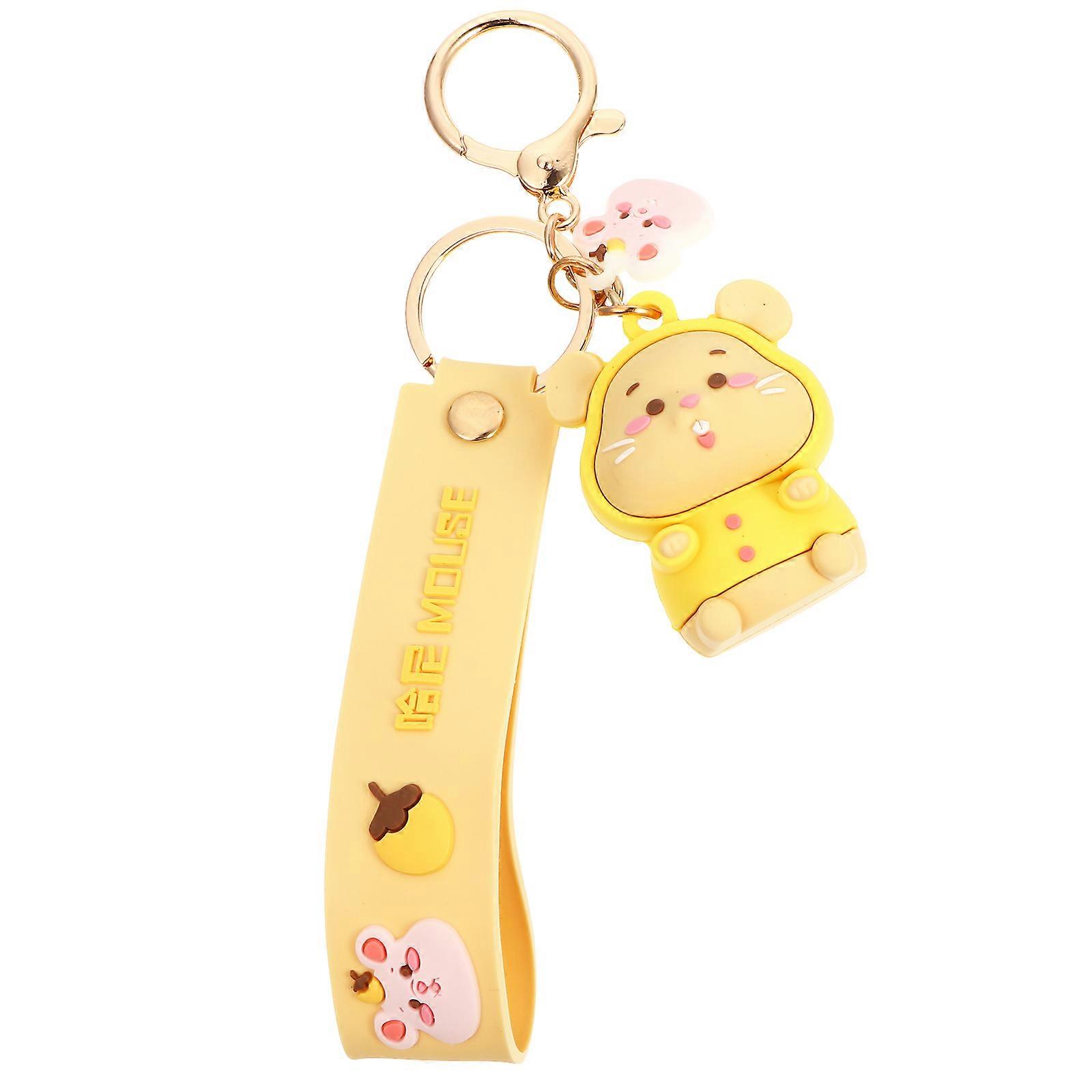 Honey Mouse Keychain Lovely Key Ring Pendant for Use 1Pcs