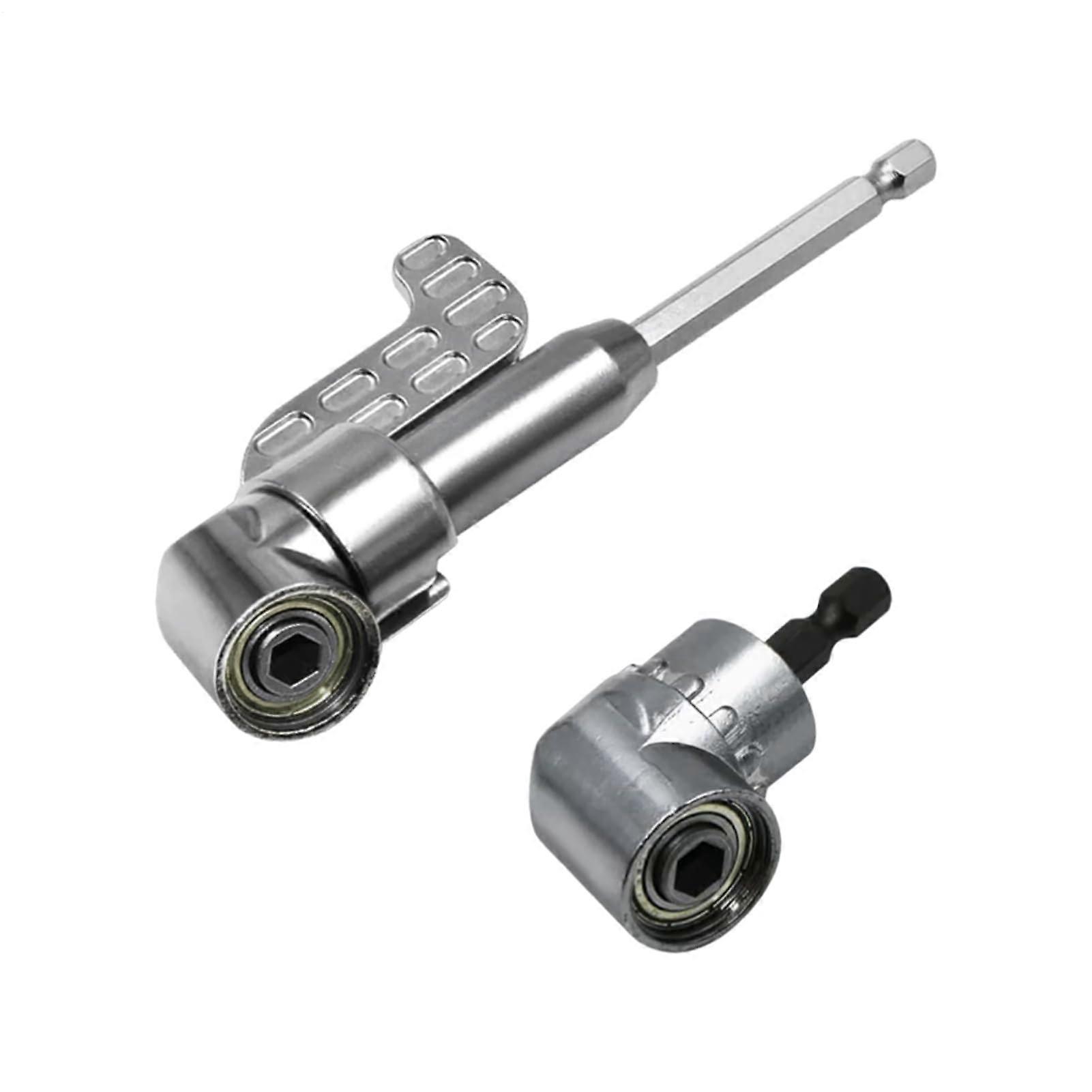 Right Angle Drill Attachment 105 Degree Bit Adapter 1/4 Inch HeavyDuty for Tight Spaces