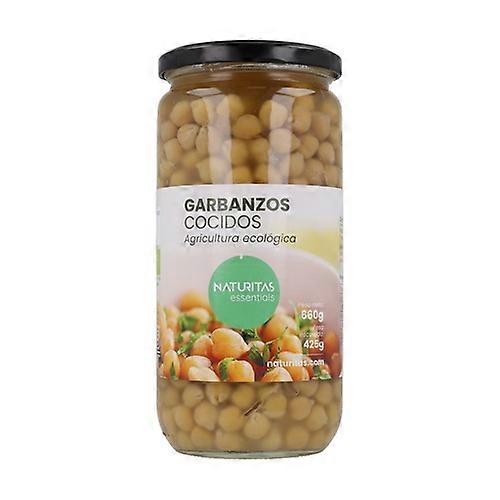 Organic Cooked Chickpeas 660 g