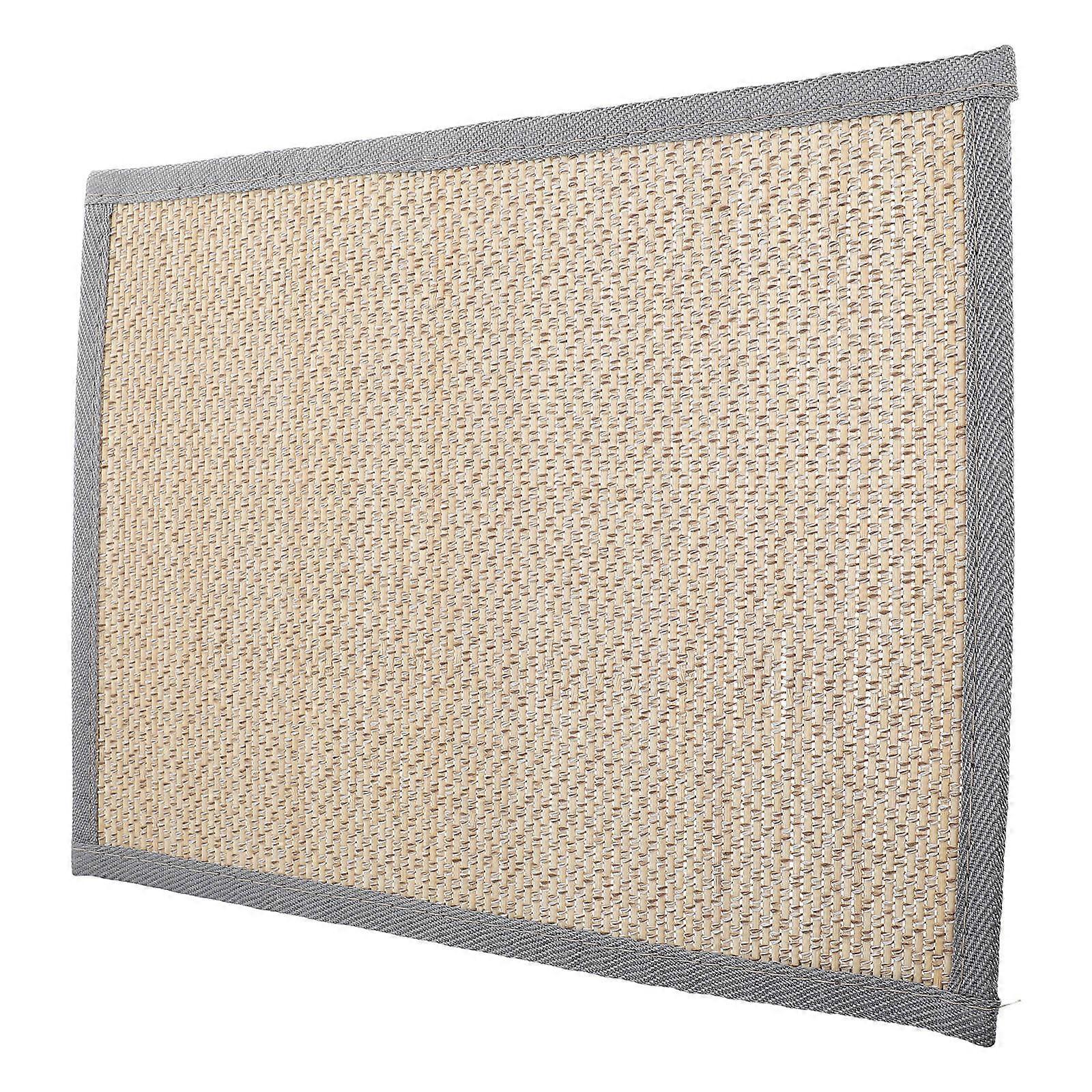 Khaki Cat Scratching Pad Bamboo Protector for Indoor Cats