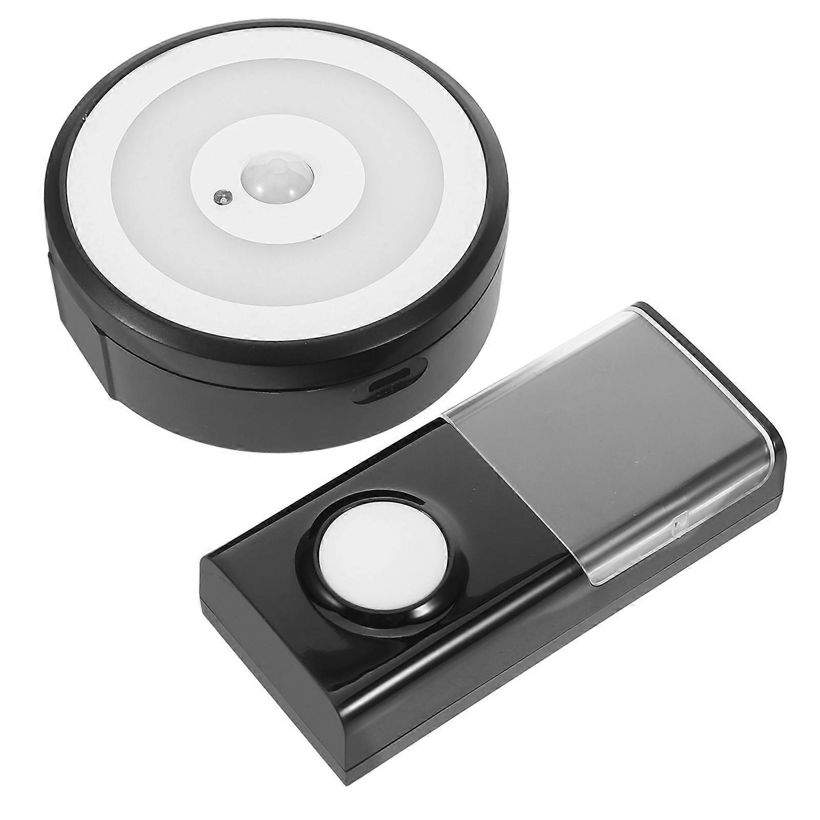Smart Practical Doorbell Wireless Indoor Doorbell Home Security Night Visibility Plastic 1Set