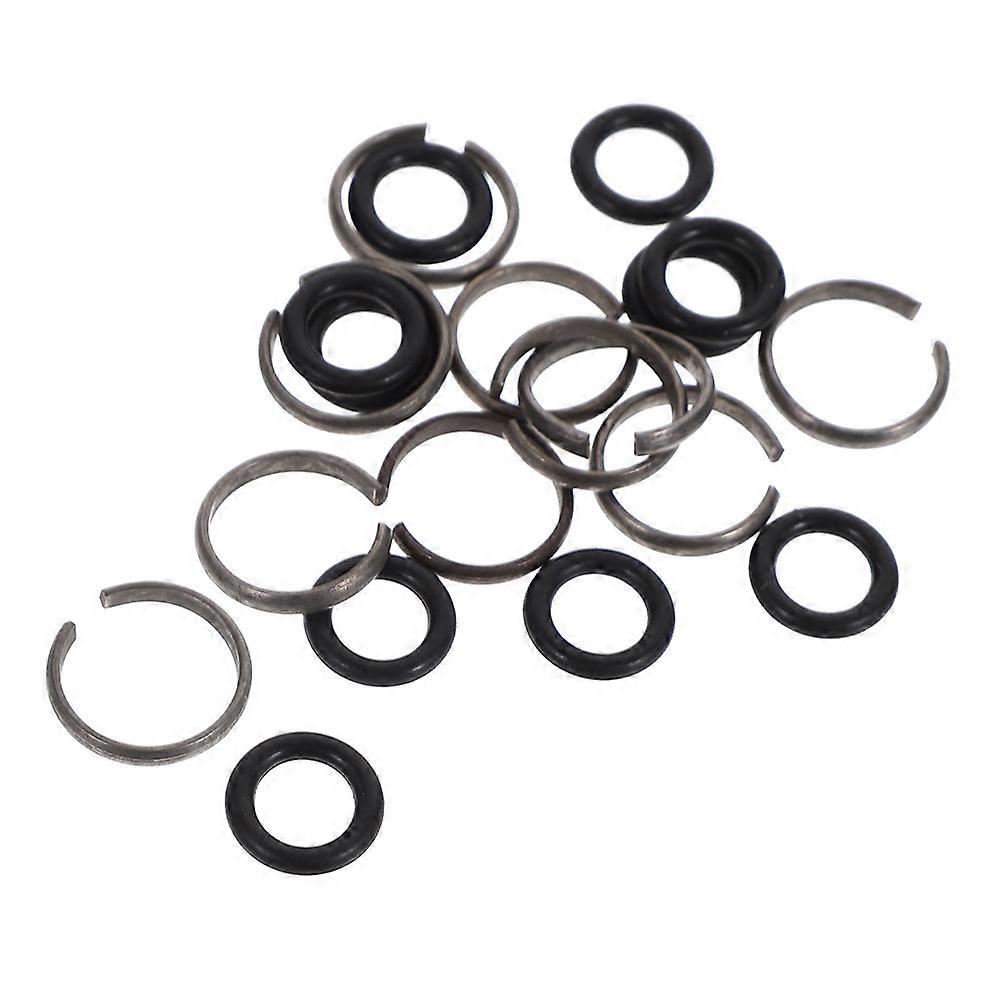 20 Sets Impact Adapter Retaining Rings with O Ring Friction Ring for Impact Wrench Tool Maintenance Essential