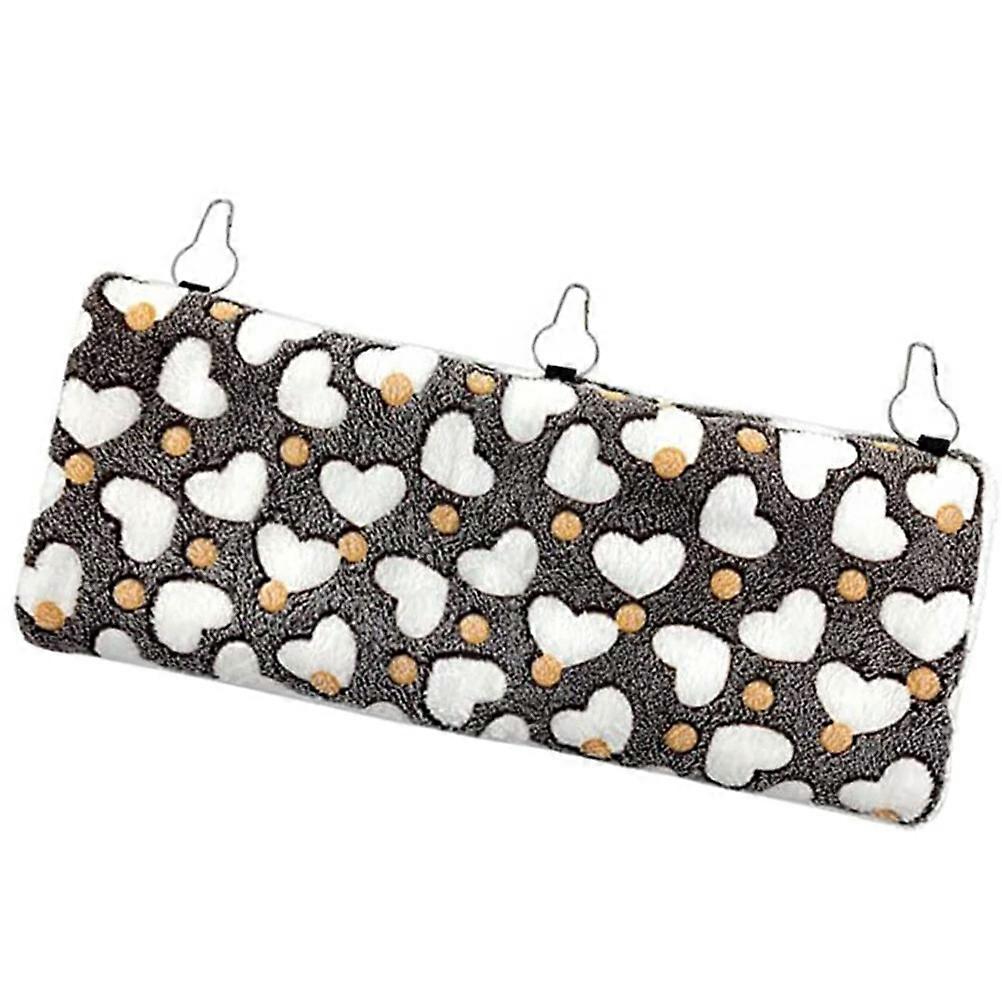 Guinea Pig Sleeping Bed Comfortable Hammock for Pets Coffee Cotton