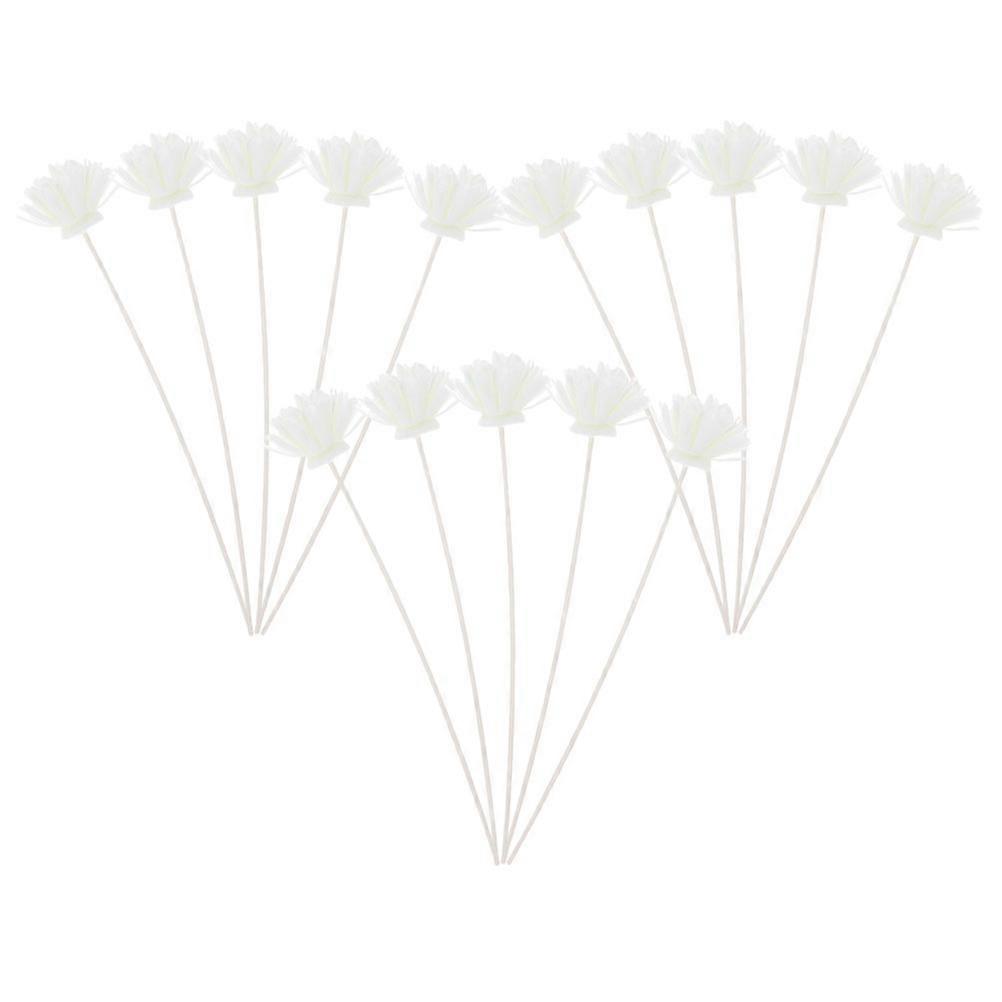 Diffuser Reeds Sticks Artificial Flower for Scent Diffuser 15Pcs Beige