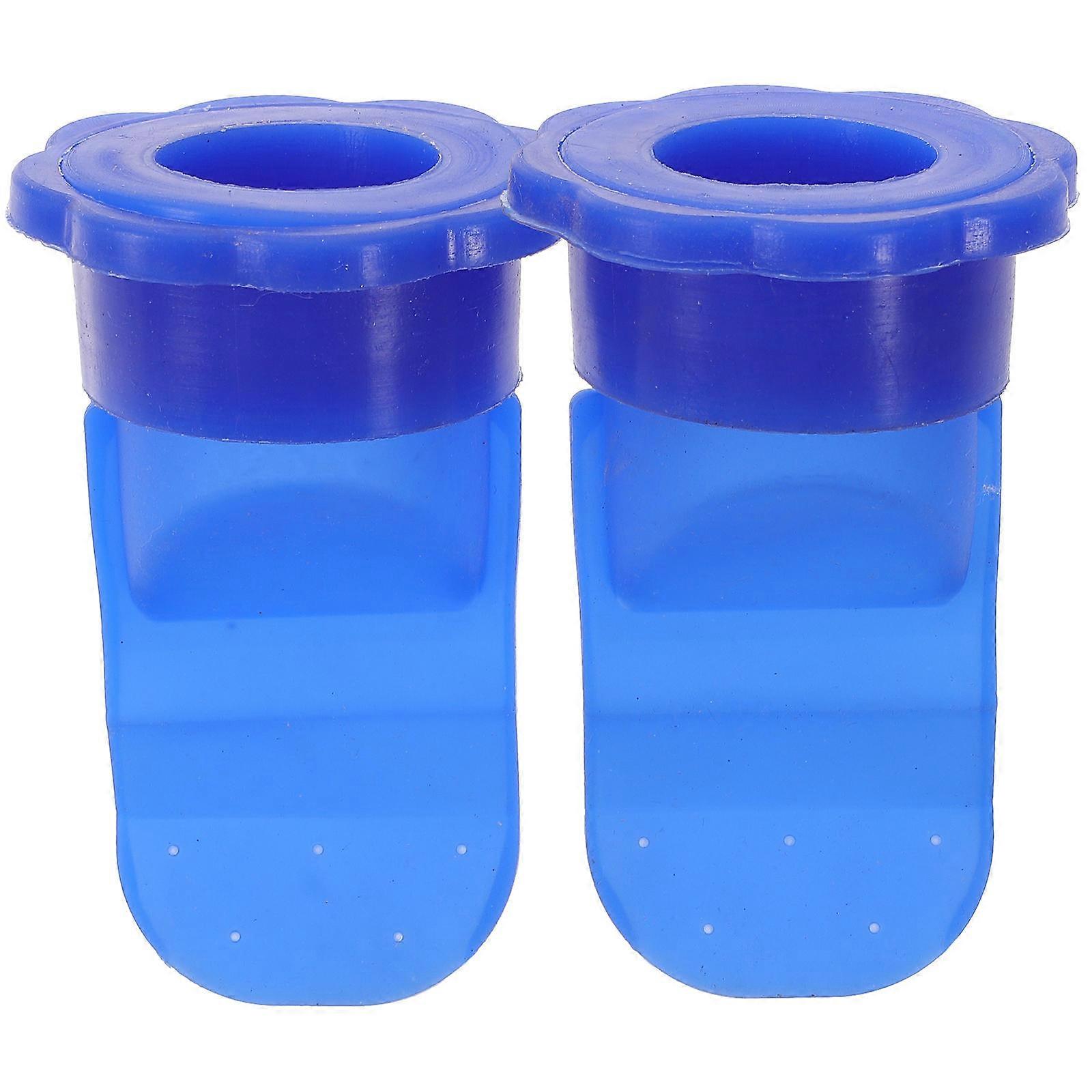 Odor Proof Shower Drain Core Silicone Backflow Preventer for Indoor Use 2Pcs
