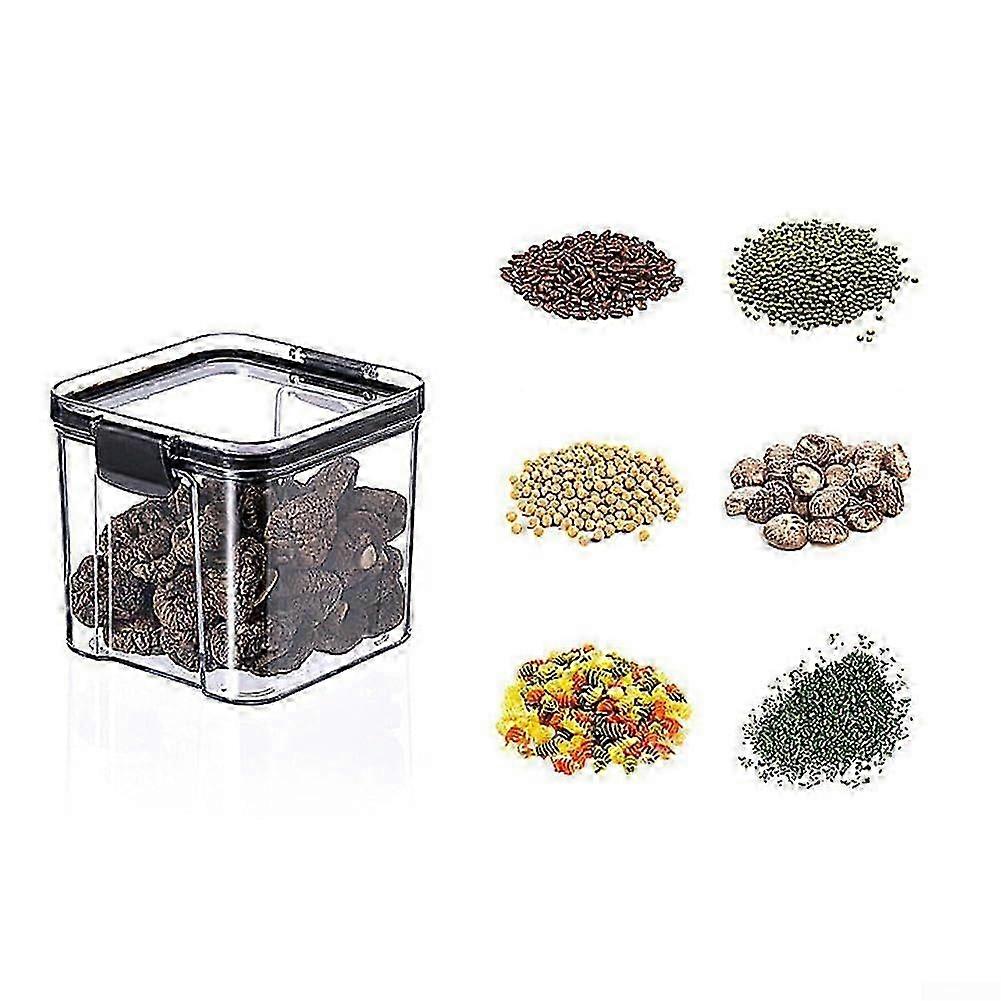 2025 Airtight Plastic Kitchen Storage Jars 700ml Stackable Nestable Food Containers