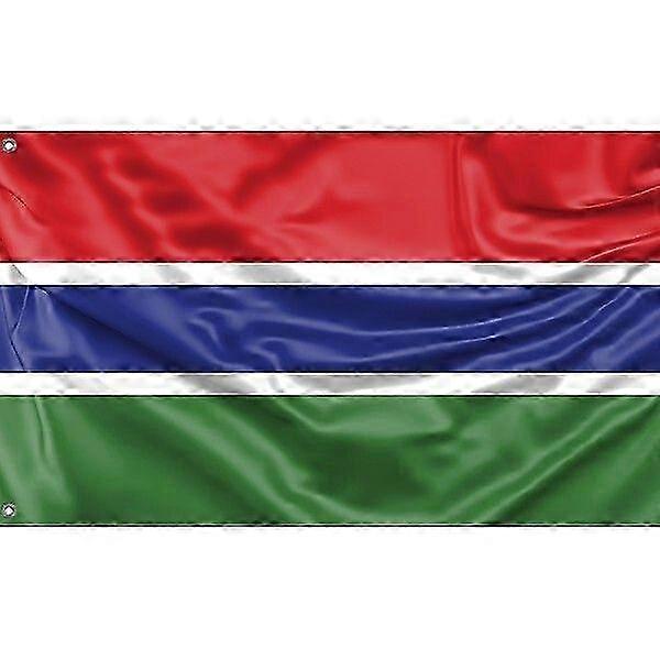 Flagge von Gambia