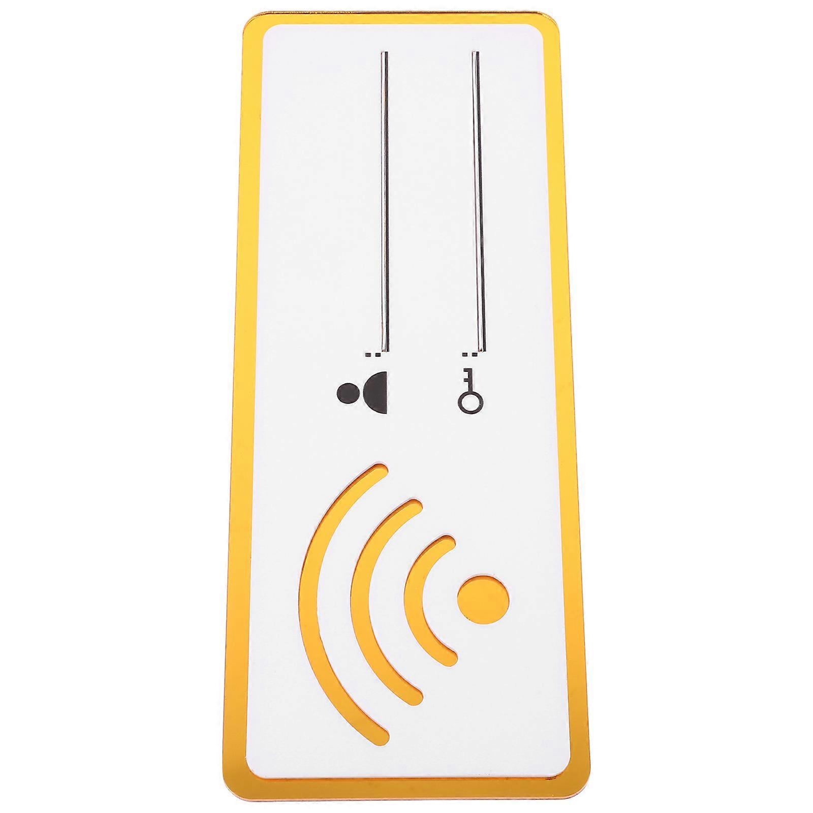 Acrylic WiFi Sign Wall Password Reminder Network Sign