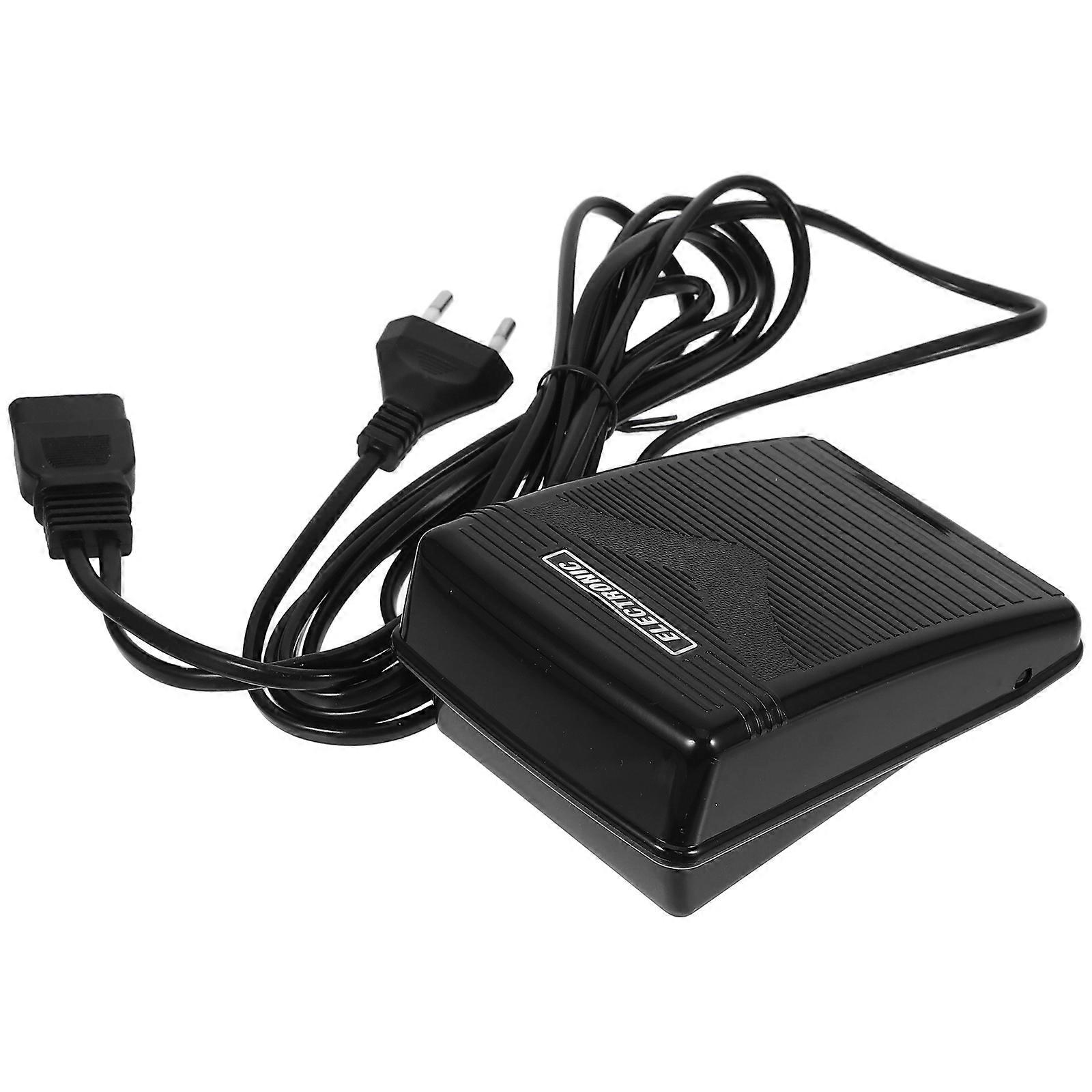 Black Sewing Machine Foot Pedal for Forward Control Replacement