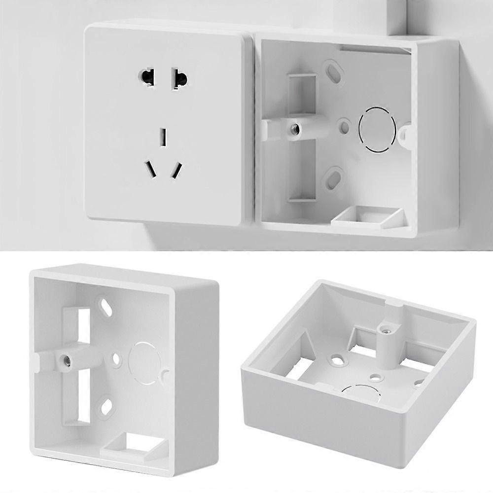 External Mounting Box For Any Position of Wall Surface Junction Box On-Wall Mount For 86 Type Switch And Socket Apply