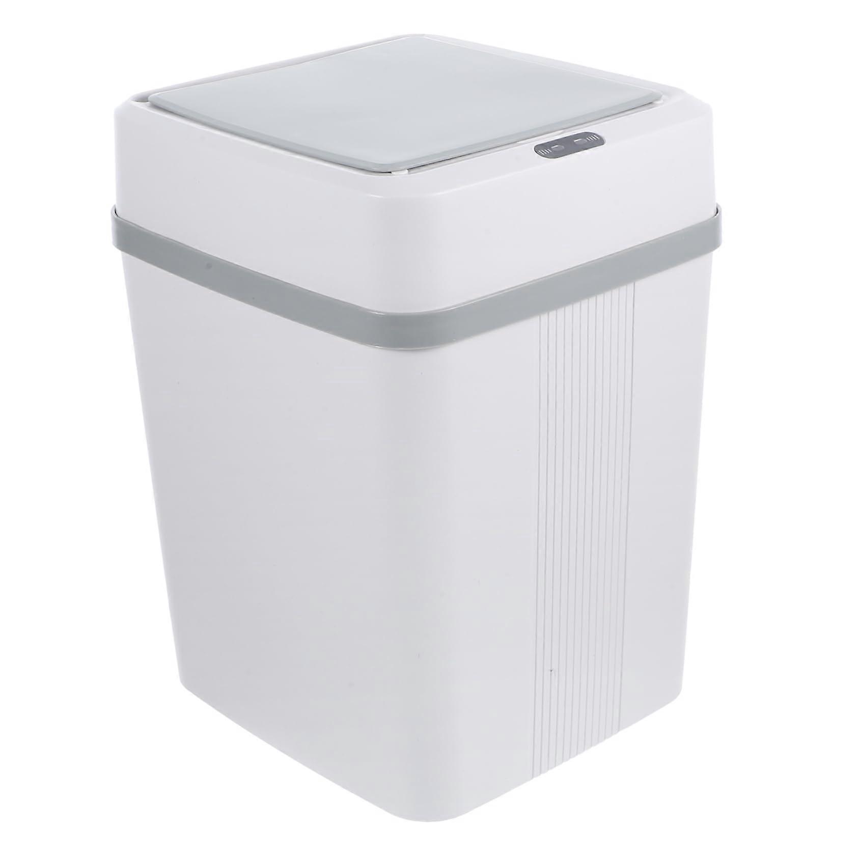 Smart Trash Can with Automatic Sensor Lid, Large Capacity Touchless Bin for Kitchen Bathroom Office
