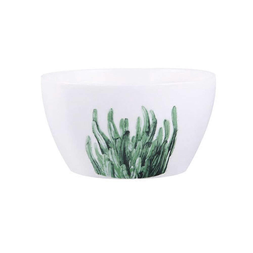 Ceramic Bowl Set Square Porcelain Dinnerware Microwave Dishwasher Safe for Salad Rice Serving