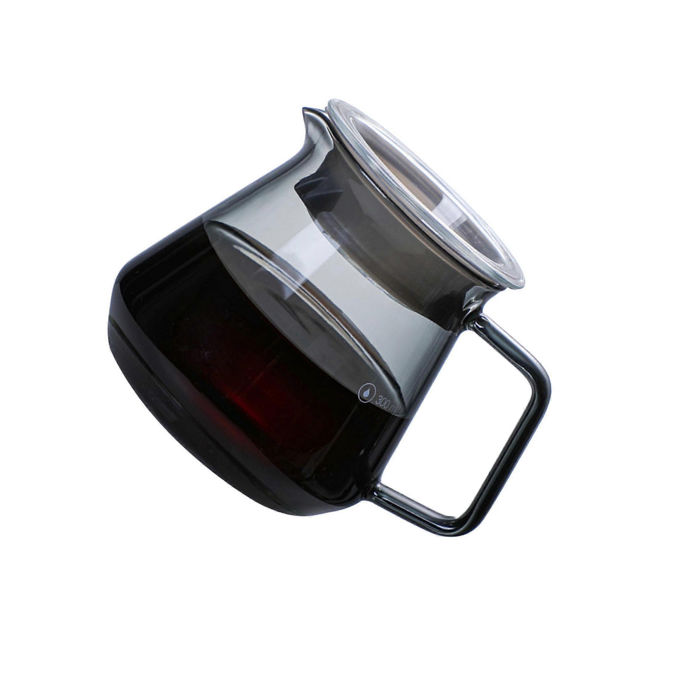 Glass Pour Over Coffee Pot Hand Drip Coffee Server Coffee Pot 300ml