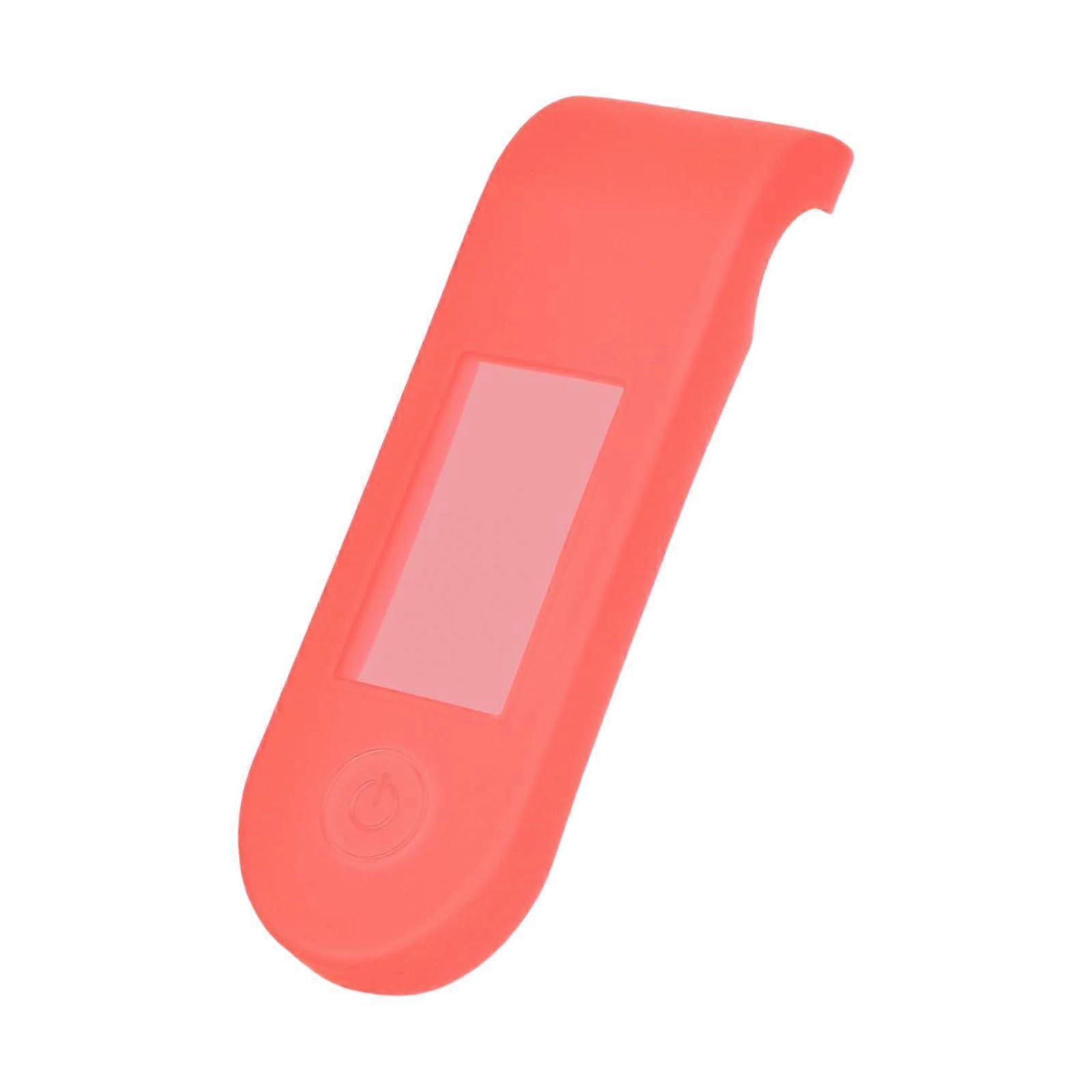 Waterproof Electric Scooter Dashboard Cover Silicone Display Protector Scratch Resistant Red