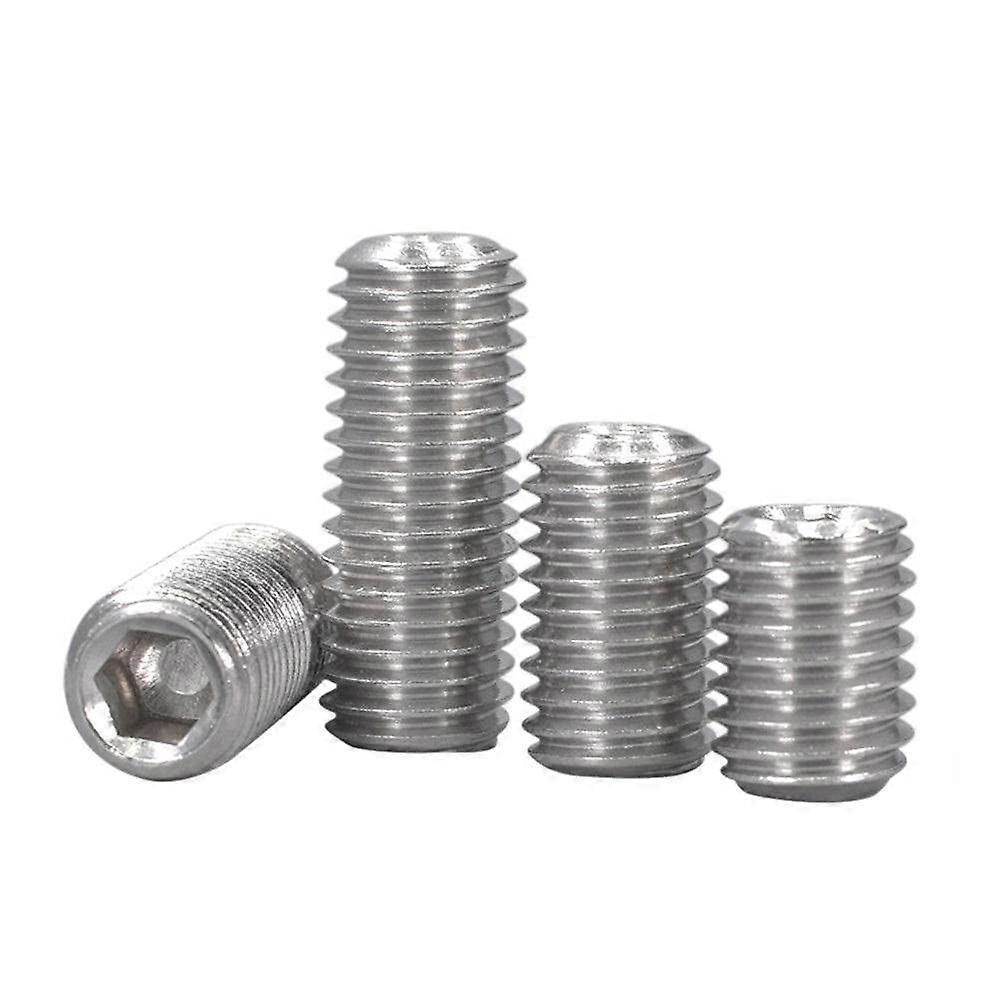 Stainless Steel Hex Socket Screws M6 M8 304 RustResistant Bolts Set 20pcs Secure Grip