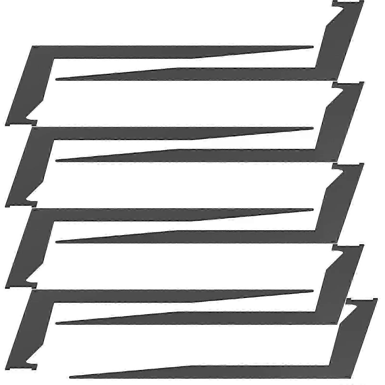 3PCS/Set Firefighting Tools Firefighter Swipe Tool Pry Bar Tools for First Responders Multipurpose Lock Picking Tools 113x78in