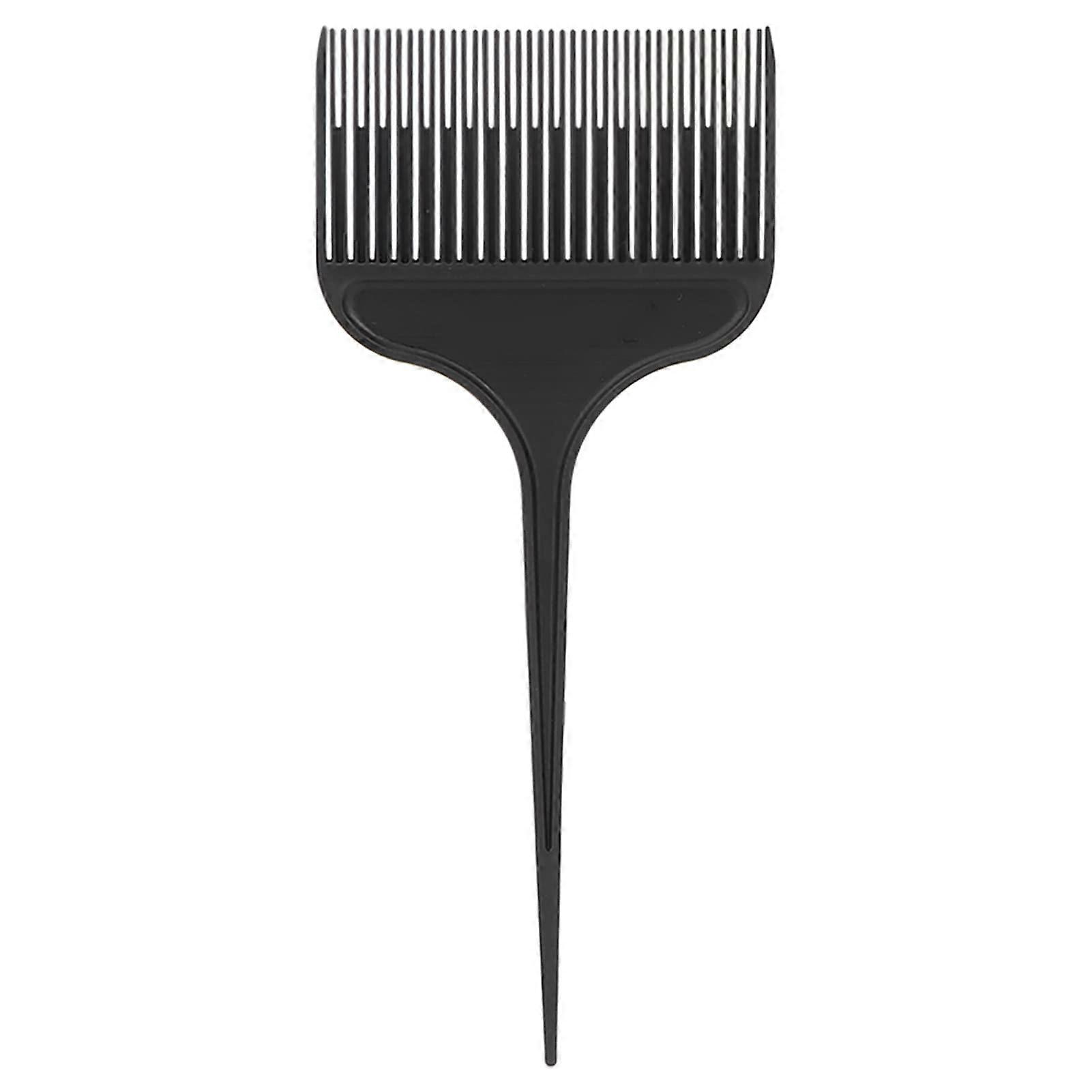 Black Hair Coloring Comb for Precise Dye Application and Easy Sectioning Control, Home and Salon Use