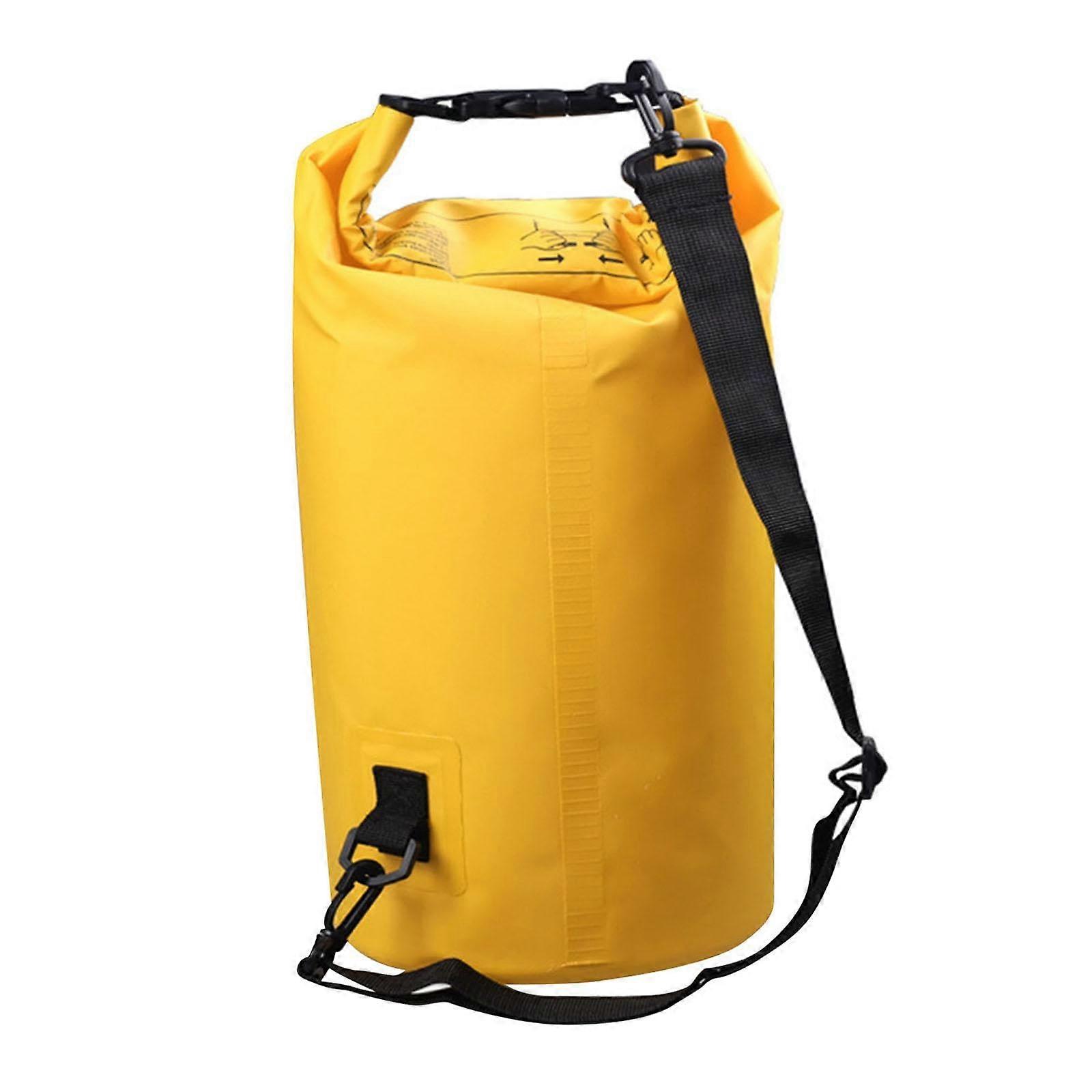 Waterproof Dry Bag Backpack 10L PVC Roll  Sack with Adjustable Strap for Kayaking Hiking Camping