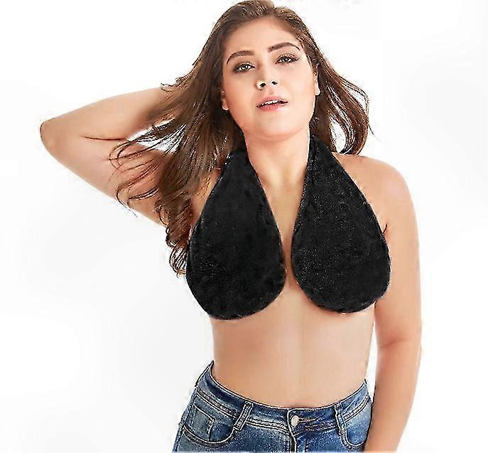 Hanging Neck Bath Towel with Wrap Design for Chest Coverage