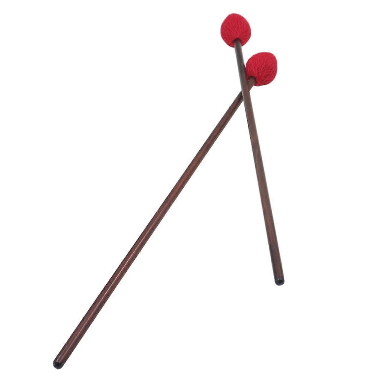 Marimba Mallets with Durable Yarn Head and Comfortable Grip for Xylophone Practice and Performance