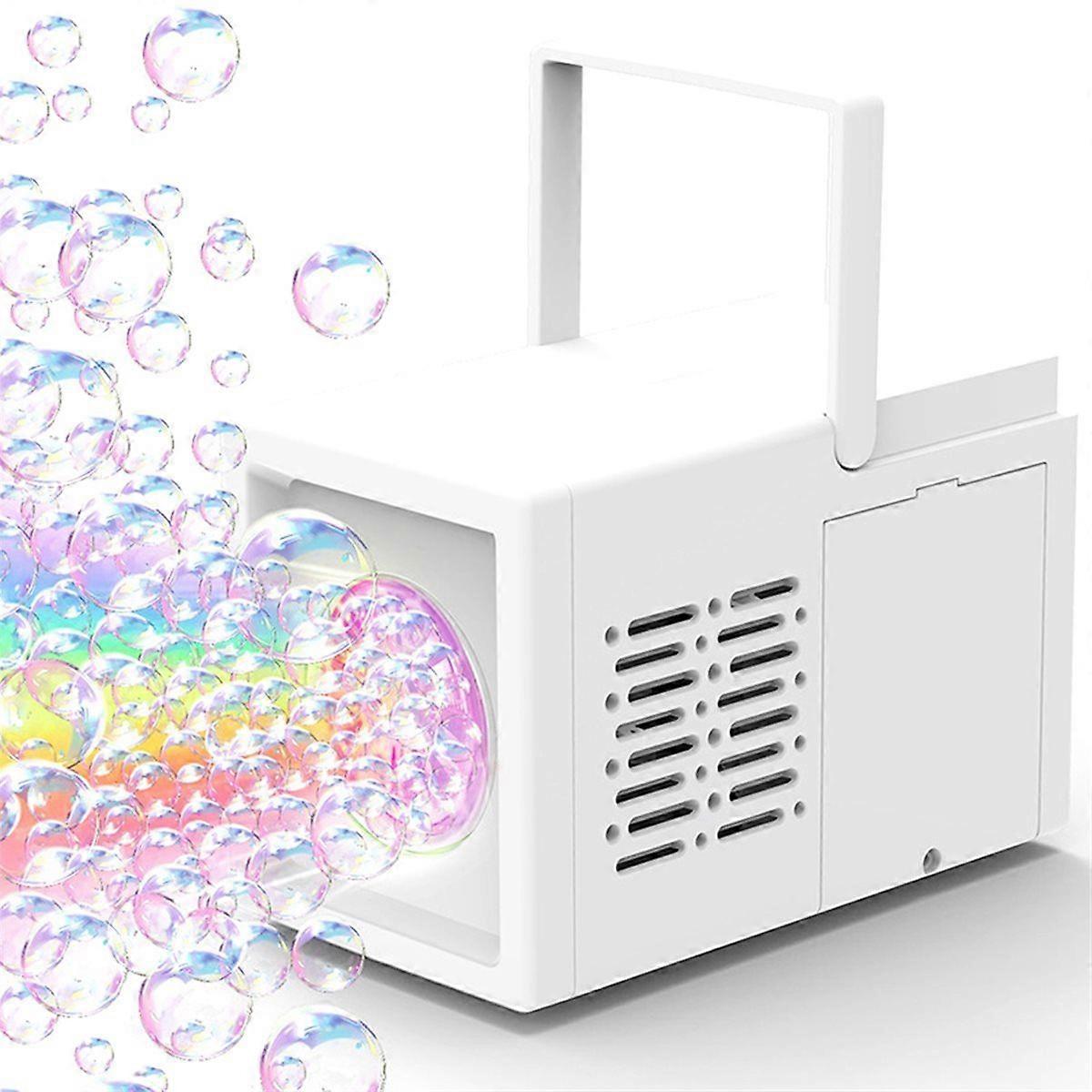 Fully Automatic Bubble Blowing Handheld Electric Bubble Machine Toy Outdoor Birthday Without Batter