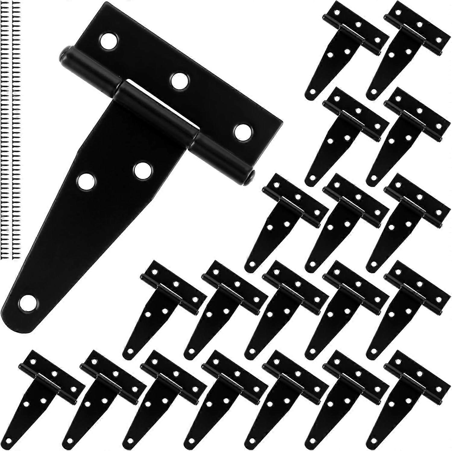 20 Heavy-Duty Door Hinges, T-Type Hinges