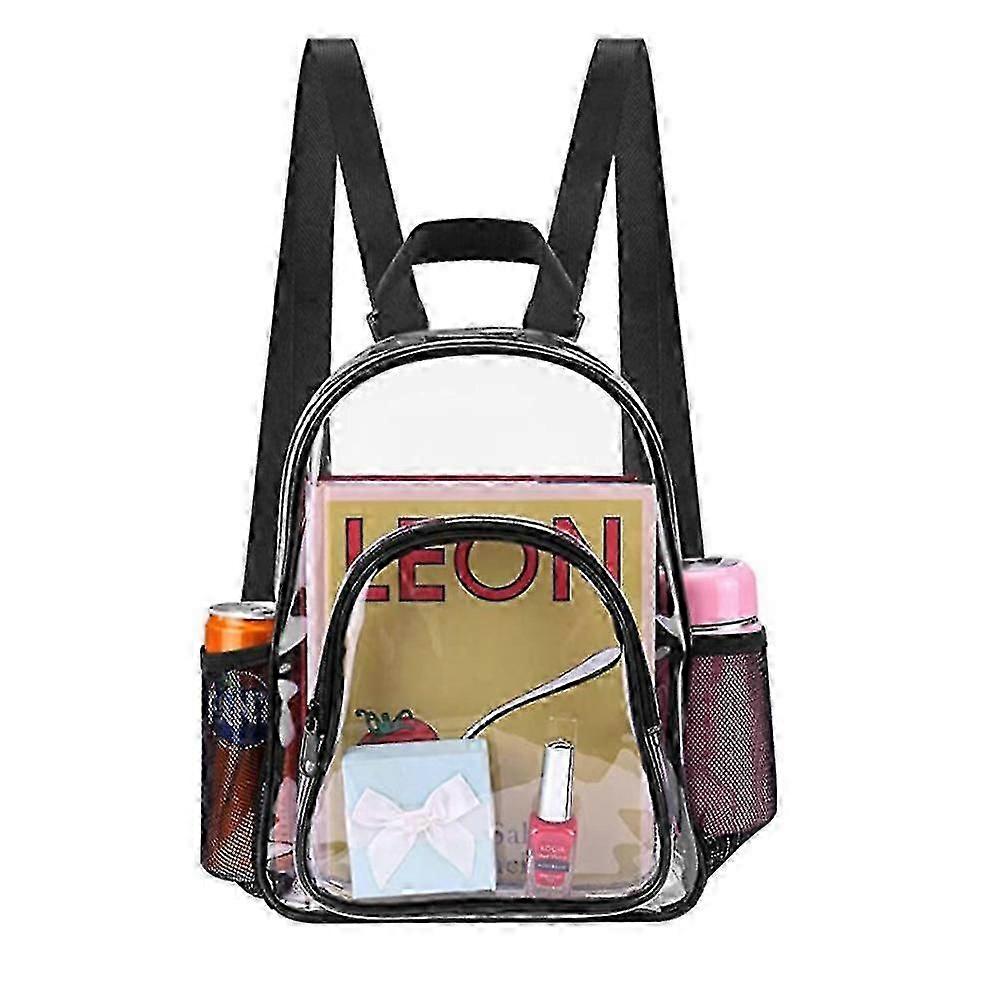 Small Transparent Backpack, Waterproof Clear Backpack