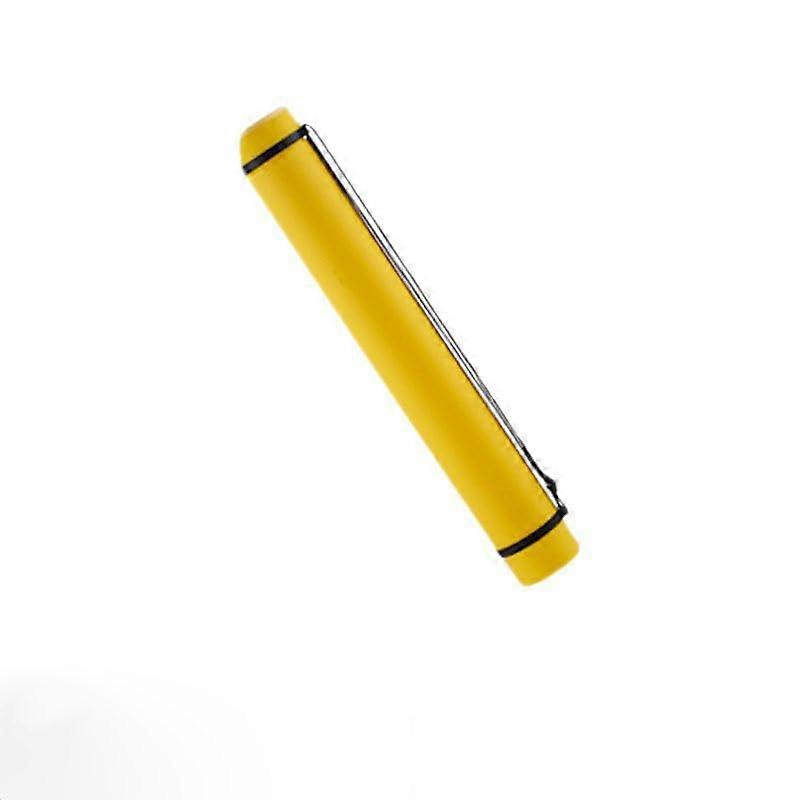 Large Adjustable Telescopic Poster Tube 63108cm Leather Pattern Art and Document Carrier