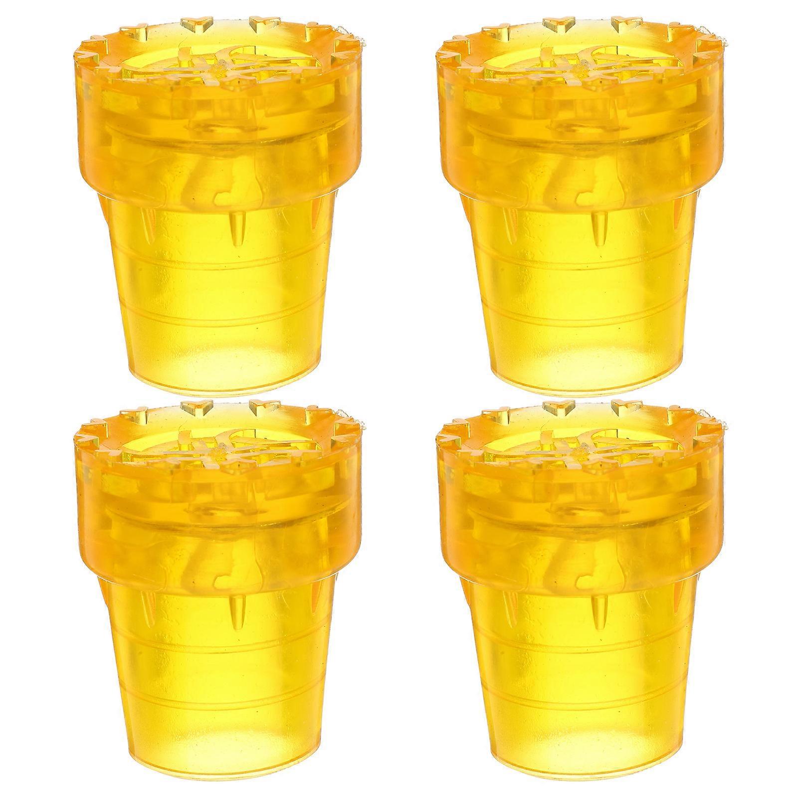 Cane Rubber Tips Nonskid Walking Pole Tips Replacement 4Pcs for Hiking