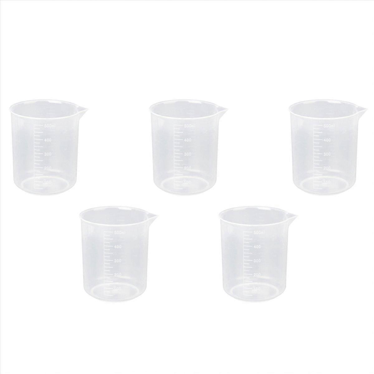 500ml Graduated Beaker Transparent