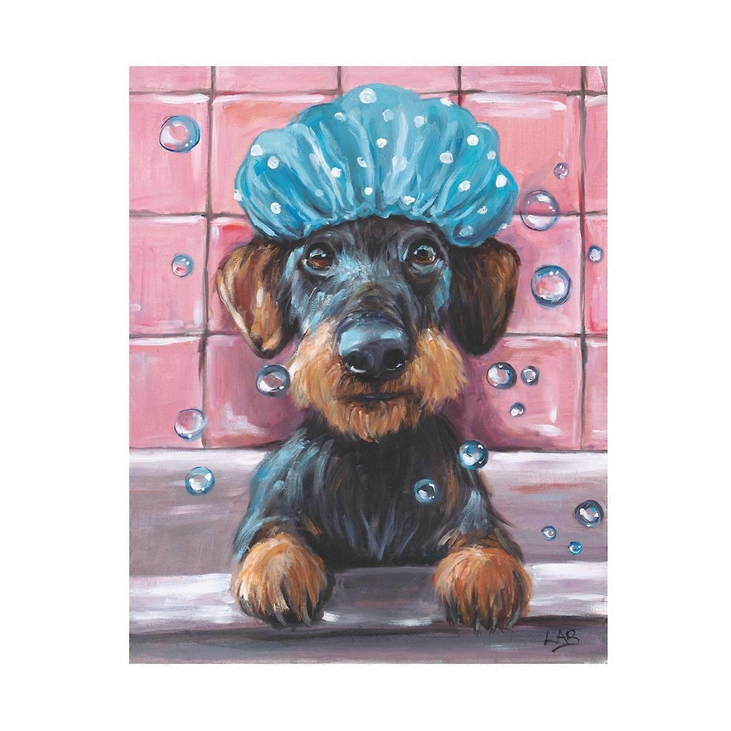 Louise Brown Bath Time Canvas Print