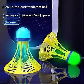 Light-up Nylon Badminton Ball, Windproof, Durable