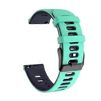 20mm Silicone Smartwatch Band Replacement Strap for Xiaomi GTS 2 Mini Bip S, Sweat‑Resistant Adjustable Fit