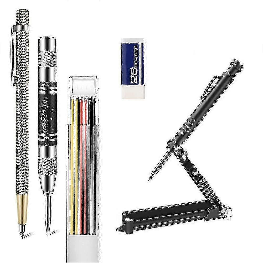Multifunctional Scribing Tool, Deep Hole Marker Carpenter's Pencil