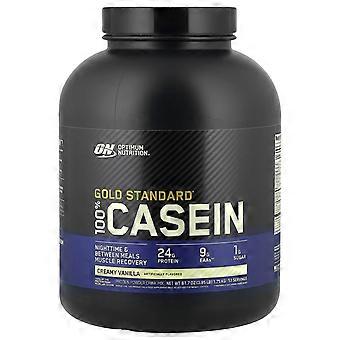 Optimum Nutrition, Gold Standard® 100% Casein, Creamy Vanilla, 3.85 lb (1.75 kg)