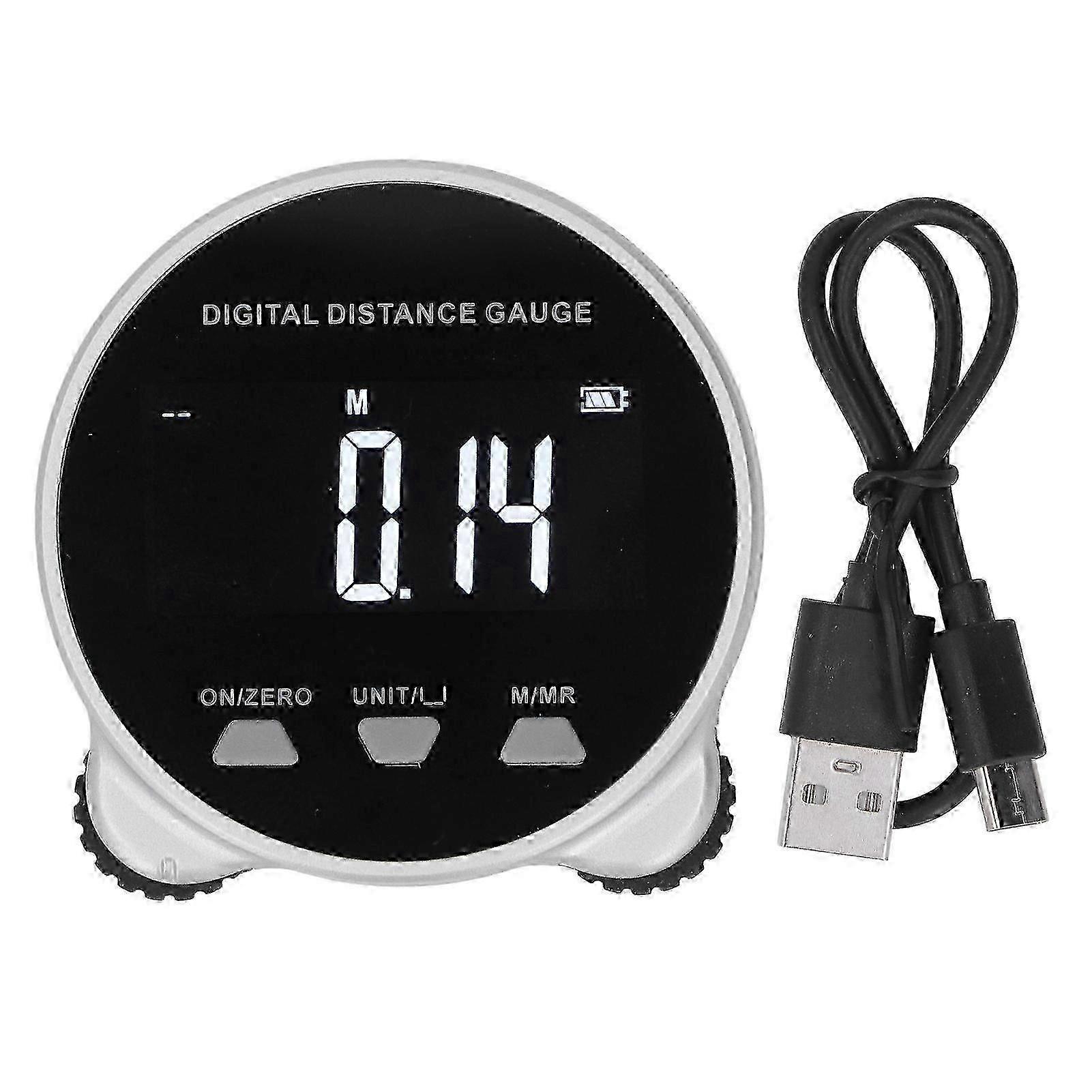 Tape Measures, Digital Display Roller Ruler 199.999m Semiconductor Microprocessor Electronic Rolling Ruler compatible withMeasurement