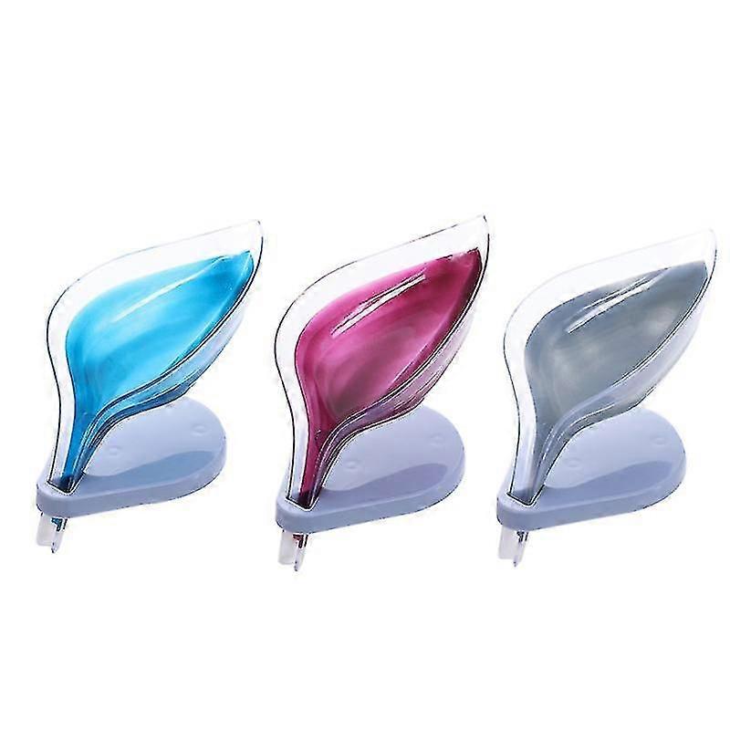 3pcs Soap Dishes, Soap Draining Dish