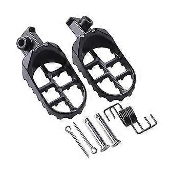 Dirt Bike Foot Pegs, Aluminium Footpegs Pedals For Baja For Pw50 1981-2021 Pw80 1983-2006