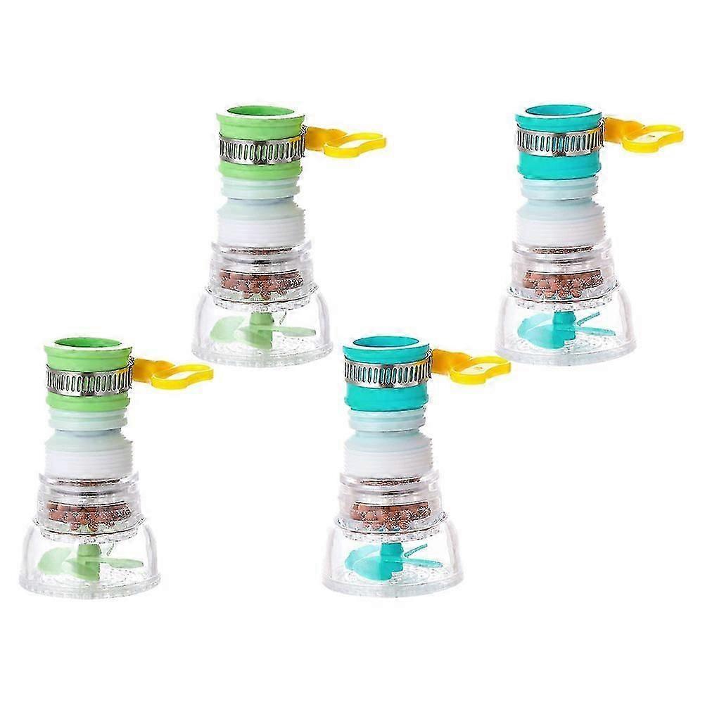 Splashproof Nozzle Durable Tap Extender for Kitchen Cleaning 4Pcs