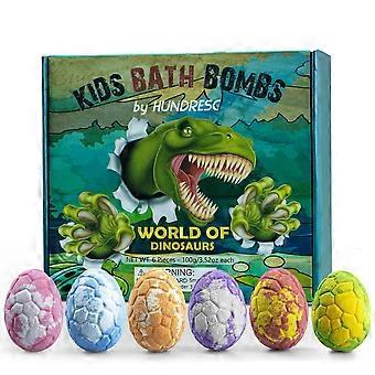 Dinosaur Bath Ball Set for Kids with Surprise Toys - 6pcs/box Easter Gift
