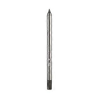 Waterproof Long Lasting 2 In 1 Eyeliner and Lip Liner Pen with Precise Tip, 10 Rainbow Colors Silver