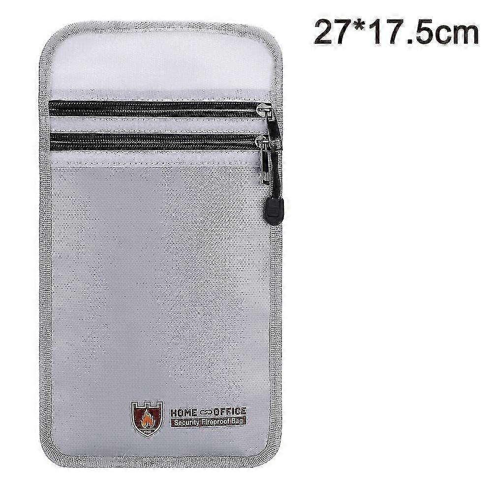 Fireproof Document Bag - Resistant To Fire & Water - Keep Your Valuables Safe