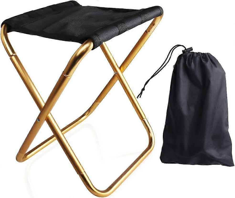 Folding Stool Foldable Camping Stool Outdoor Foldable 25.4 * 22 * 27cm