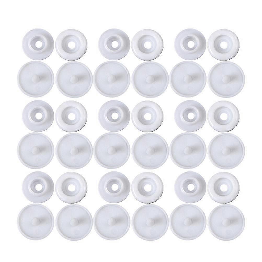 Fastener Snap Plastic Buttons for Sewing Use 200Sets